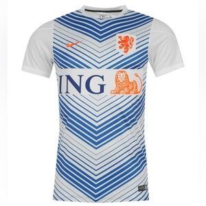 Nederland Authentic Training 2014 Pre-Match soccer jersey